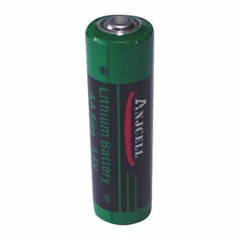 Varmestyring 3,6 volt AA lithium batteri 2400 mAH